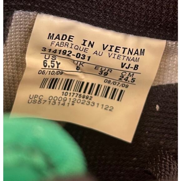 Nike Air Force 1 Low Celtics Paul Pierce '82 Sneakers Size 6.5Y 314192 031 - Picture 9 of 9